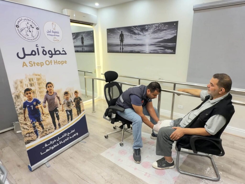 UAE Floating Hospital provides prosthetic limbs to 42 injured Palestinians under ‘Step of Hope’ initiative