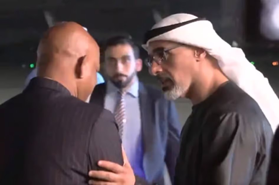 Watch: Viral video of Abu Dhabi Crown Prince greeting driver before departing India