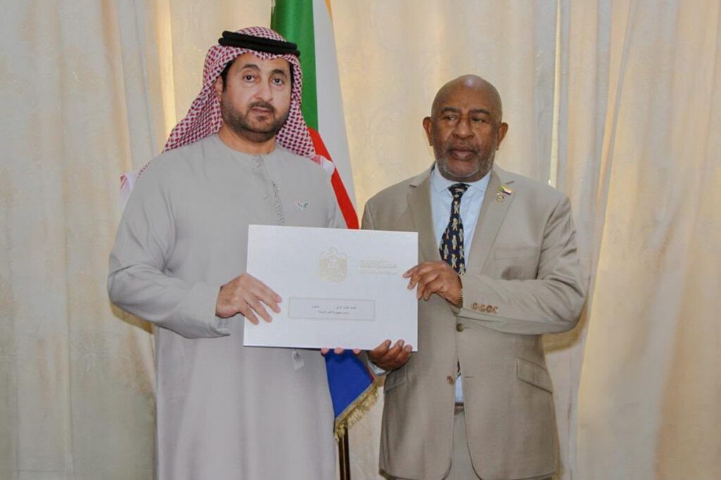 UAE President sends written message to President of Comoros inviting him to attend UN Water Conference 2026
