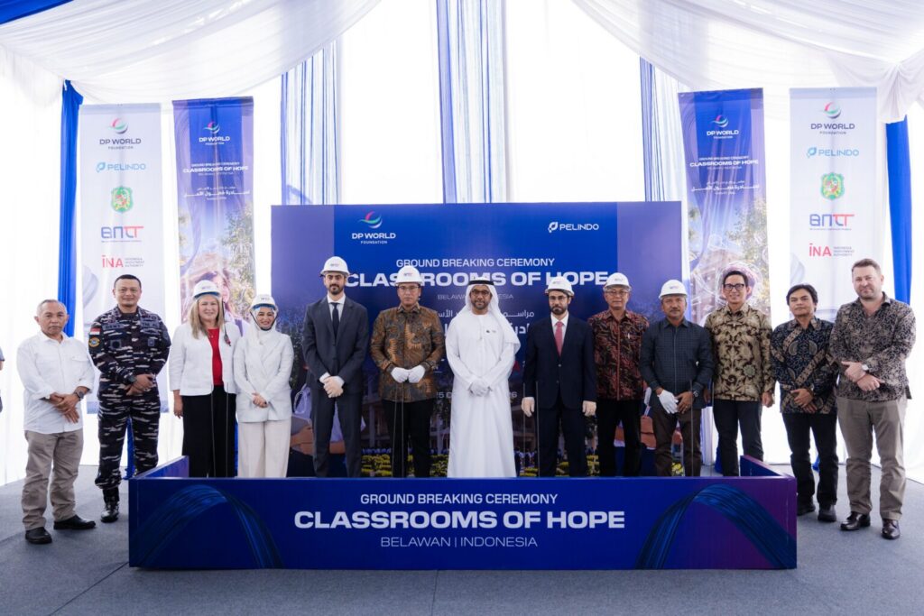 DP World Foundation breaks ground on AED3.7 million school in Indonesia
