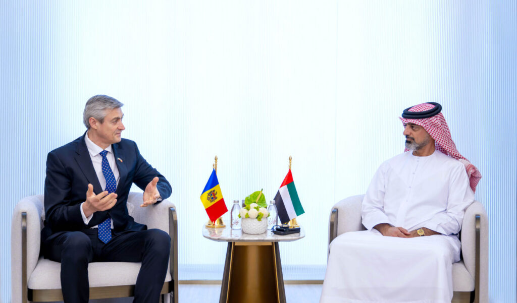 Ajman Crown Prince receives Moldovan Ambassador