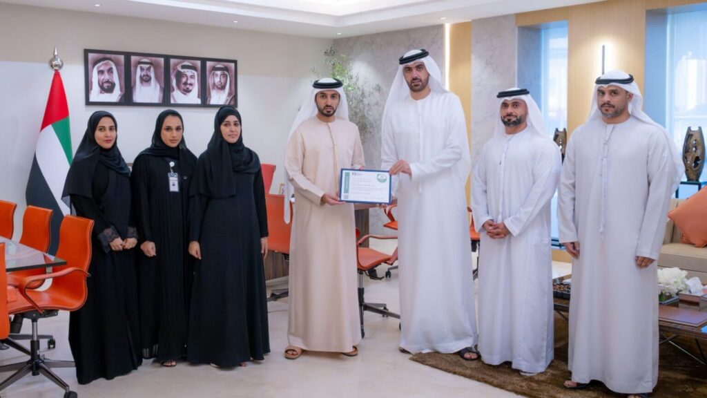 Ajman Municipality & Planning Department receives Global Innovation Certification for ‘Building Compliance Package’